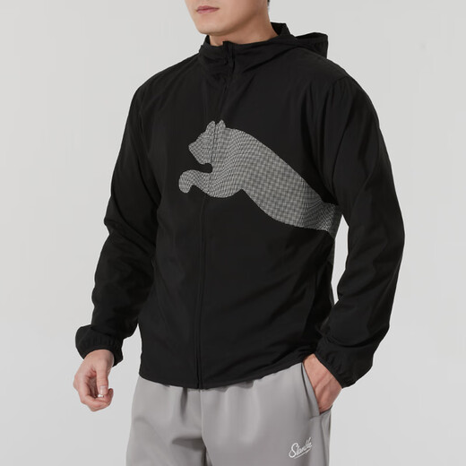 Puma (Puma) Vêtements masculins 2025 Nouvelles vestes à capuche d'extérieur de mode de sport