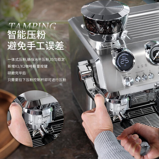 Delonghi Coffee Machine Italien Semi-automatique Ménage 19bar American Fresh Griding Cold Brew Amélioré STEAU APPRONCEMENT COLLE DE MAISON MAIS