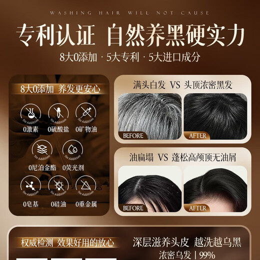 Korean herbal grains Polygonum multiflorum Black Ganoderma shampoo soap Shampoo soap Platycladus arborvitae leaves Xinjiang Usman grass genuine soap for men and women