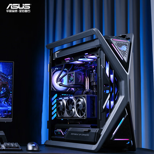 ASUS ROG RTX5090 graphics card 9800X3D/9950X3D ROG family bucket 5090 console game special subsidy diy assembly computer desktop complete host R9 9950X3D+RTX5090 | Seven