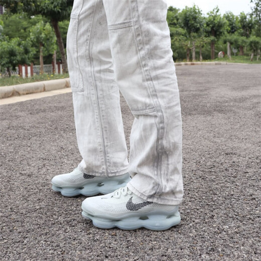 
Nike Air Max Scorpion FK New low-top wear-resistant rebound full-pallet atmospheric cushion casual sports running shoes FQ2694-001 white gray 40