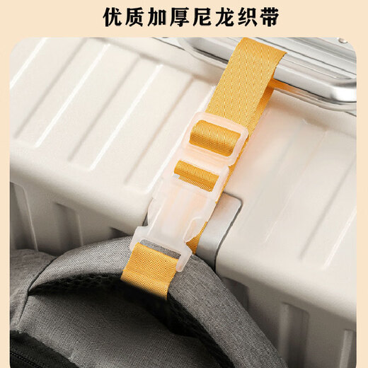 凌云鹤行李箱挂扣挂钩外置挂钩卡扣行李扣防丢紧固带箱包固定夹持器 行李箱挂扣【3条颜色随机】 【尼龙织带 牢固耐用】