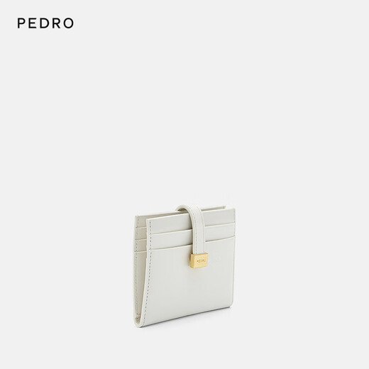 Pedro Cowhide Card Bag 25 Summer Studio Mini Moned Billet Bolsa de mujeres Regalo de cumpleaños PW4-25940032 Pink White