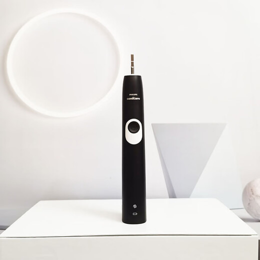 飞利浦（PHILIPS）电动牙刷声波震动感应充电式6810 680P 681J原装美版微瑕疵 散装HX680B 充电器 6013刷头 纯黑两模式