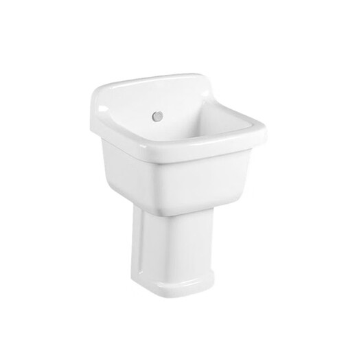 Yuepeng bathroom ceramic mop pool household outdoor courtyard balcony mop pool floor-standing mop pool T-02 (460*420*640)