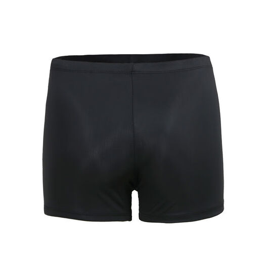 Pisces Rabbit swimming trunks men's swimming cap and swimming goggles two-piece set equipment hot spring flat angle anti-embarrassment trendy brand enlarged quick-drying men's swimming trunks black swimming trunks + boxed nose clip earplugs M M recommends 70-80Jin Jin equals 0.5 kg
