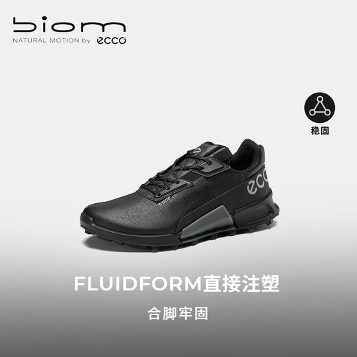 Ecco Biom 2.1 zapatos deportivos al aire libre, zapatillas para correr con piso, zapatos de senderismo, zapatos para hombres, empinado a campo traviesa 822854 negro 82285401001 42