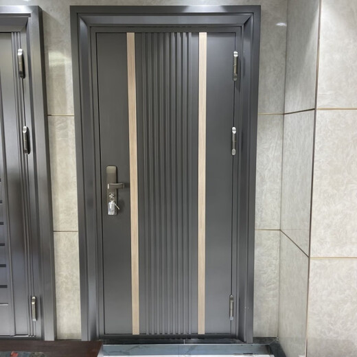 Vinoa manufacturer customized Korean style entry door minimalist Korean door double door anti-theft door single door high-end Korean door 980*2180*150