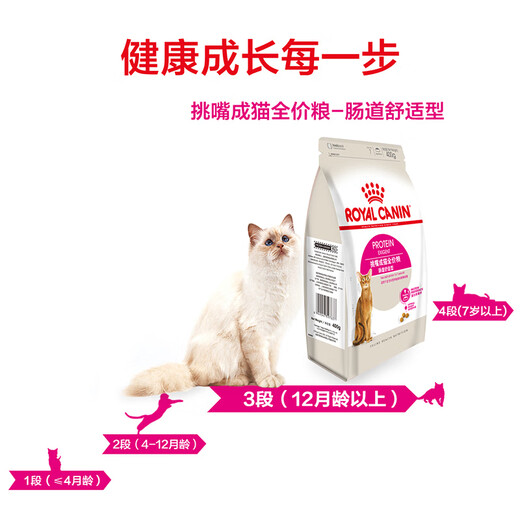 ROYAL CANIN Cat Food EP42/S35/A33 Preferred Intestinal Comfort/Taste Type Picky Adult Cat Food EP42 Intestinal Comfort Type Picky Adult Cat Food 2k 0g