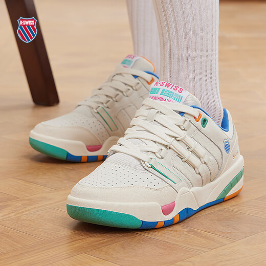 KSWISS casual shoes spring new versatile trendy rainbow candy slam shoes 9275-CH rainbow candy women 37.5