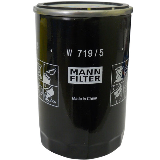 MANNFILTER oil filter oil filter element W719/5 Volkswagen Jetta Santana/China Junjie FSV/Haval H8H9