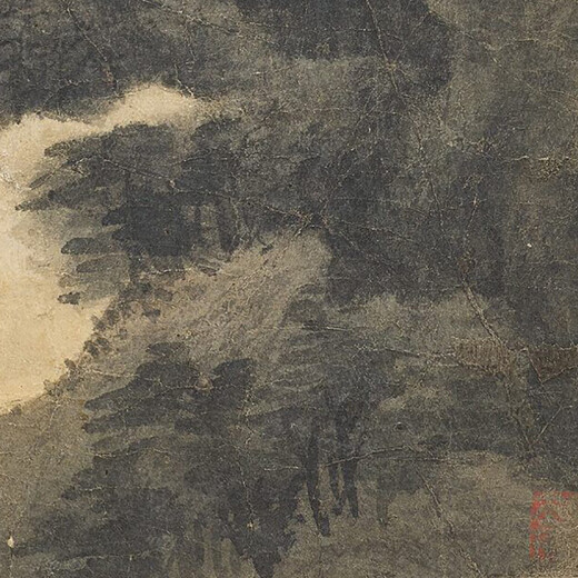 Yuan Fang Congyi Jungle High Tower Imagen Panalización antigua Pintura famosa Réplica Pinturas antiguas Pintura colgante Yuan Ni Zanjun Stone Ancient Chakra Imagen 12134 40x52 cm (Pintura de pulverización Tamaño del corazón) Milky White vertical Milky (Xuannuan