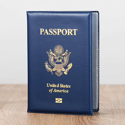 Juntong Passport Protective Case Passport Clip Protective Case Führerschein Hülle Reisepasspassport-Aufbewahrung Tasche Multifunktionales Murphy Passport Leder mit Briefmodell