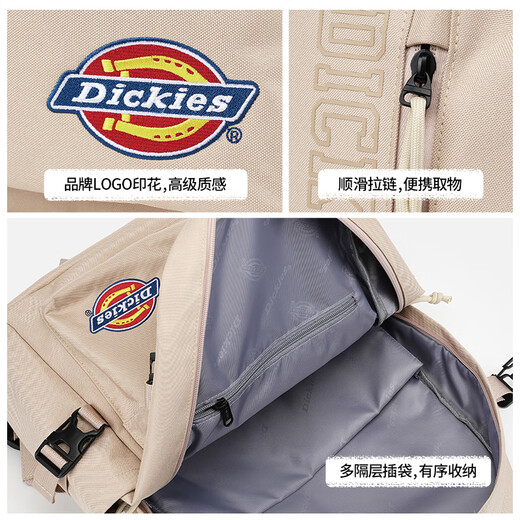 Dickies sac à dos pour hommes sac à dos de sport de plein air sac de voyage de grande capacité sac d'ordinateur étudiants du collège et du lycée sacs d'école pour hommes et femmes