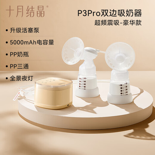 October Crystal, Dad’s Review, Breast Pump, Painless Electric Breast Pump, Bilateral Breast Milk Collecting Device, Milk Expressing Device for Pregnant Women