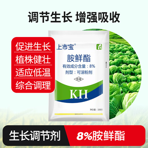 Health Care 8% Aminobutanol Large Colored Wheat Rice Fruit Tree Grape Pepper Flower Preserving Fruit Pesticide Plant Growth Regulator