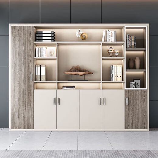 Boss desk office desk and chair combination simple modern president desk atmospheric executive desk manager desk office computer desk 1.6 * 0.8 meters + side cabinet