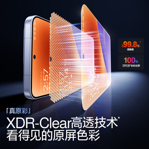 Flash Magic is suitable for Xiaomi 15 tempered film, xiaomi 14 mobile phone film 13 ultrasonic unlocking, full screen HD, anti-fingerprint and anti-fall protection, 1 piece pack* seconds to apply, cover and pull | Ultra-clear edge-less film for Xiaomi 13