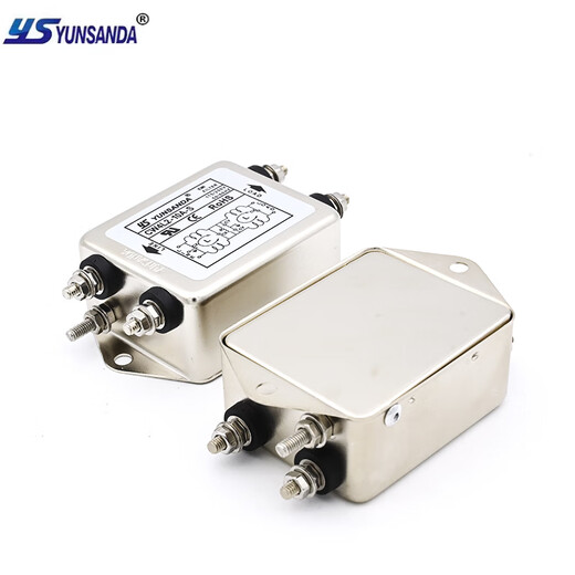 YUNSANDA single-phase 220v AC electromagnetic interference purifier EMI power filter CW4L2-10A-S (004) CW4L2-6A-S (004) bipolar single-phase 220V filter