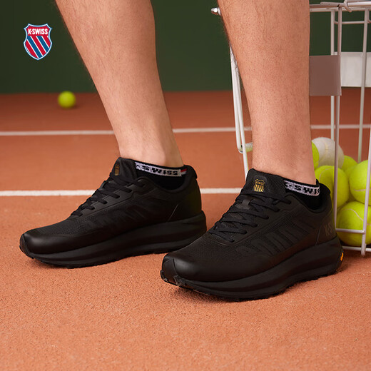 盖世威（K·SWISS）【秀场同款】KSWISS盖世威男跑鞋24春季新款运动休闲鞋 9272-M 017寂静灰/灰/温布尔登白 40