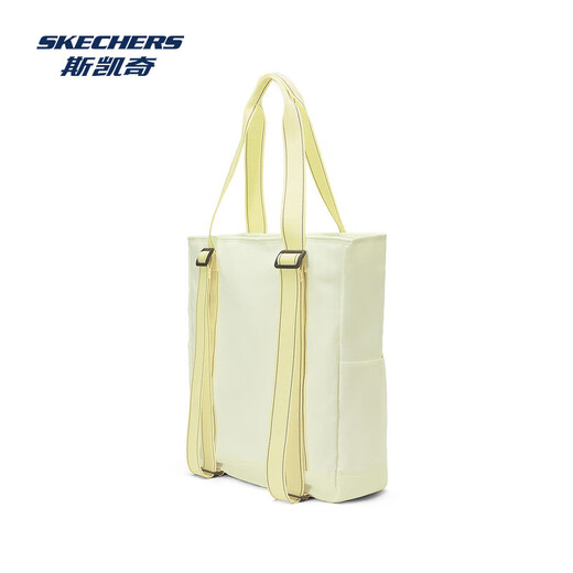 斯凯奇（Skechers）男女单肩包优质防泼水休闲瑜伽运动包时尚百搭斜挎包 嫩黄色/04FS 均码