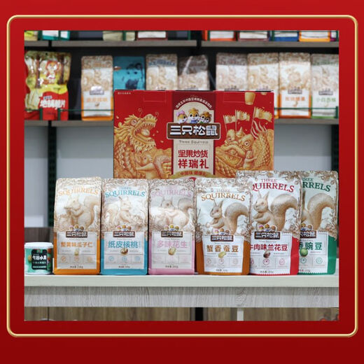 Boîte-cadeau à noix d'écureuil BOX ROSTRATED OFFICE CONCUTER SNACKS CADEAU CADEAU GROUPE ACHET