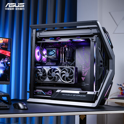 ASUS ROG RTX5090 graphics card 9800X3D/9950X3D ROG family bucket 5090 console game special subsidy diy assembly computer desktop complete host R9 9950X3D+RTX5090 | Seven