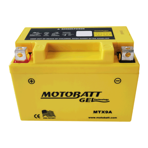 Motobatt Triumph Street Triple 675 765 660 S r rs Frog Prince Motorcycle Battery 12V MTX9A 12V9AH