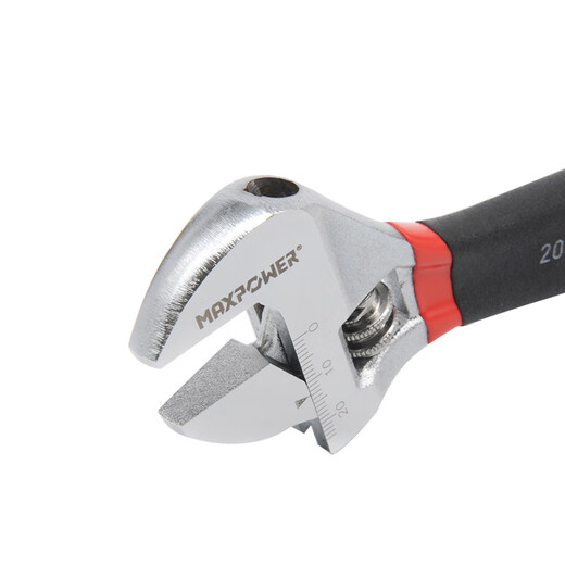 
MAXPOWER professional grade movable wrench universal movable plate hand multifunctional plastic handle anti-slip wrench household movable opening wrench 6 inch 150mm professional grade movable handle M11304