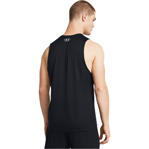 Under Armor (UNDERARMOUR) Spring and Summer Tech Men's Training Sports Vest 1382795 Black 001 2XL