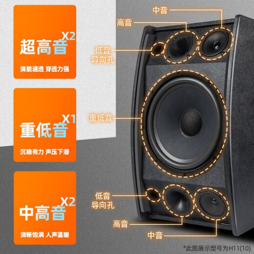 山水（SANSUI）H11家庭ktv音响套装 家庭影院ktv一体机 智能卡拉ok音响家用专业功放卡包K歌音箱低音炮全套10吋