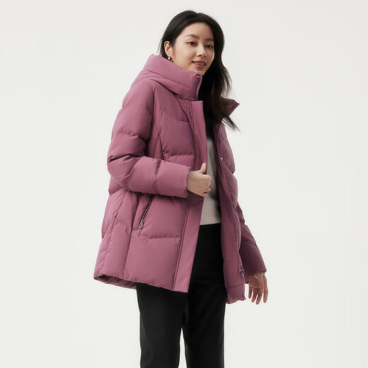 Tambor down jacket mother style mid-length comfortable warm thickened middle-aged and elderly women's jacket 510506Z Violet 170