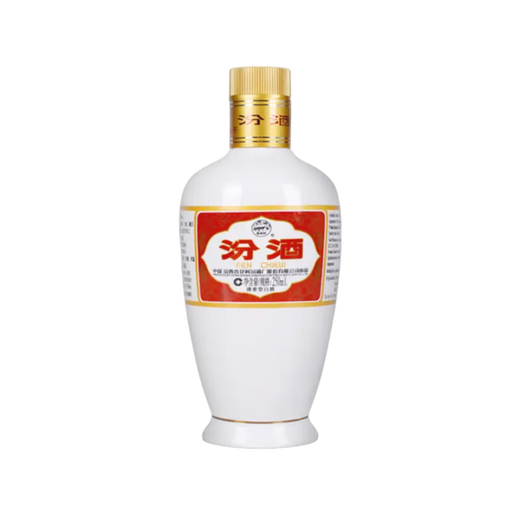 汾酒 出口白瓷 清香型白酒  53度 250mL*6瓶 箱装 非原箱发货
