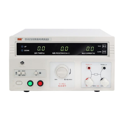 Rek接地电阻仪30A/70A安规电器设备高精度RK2678XM RK9930(30A/510mA)程控系列