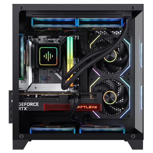 Colorful Core i5 12400F/13400F14600KF Barebone Sea View Room High-end DIY Assembly Desktop without Graphics Card Configuration Three i512600KF/512G/16G Barebone Host without Graphics Card