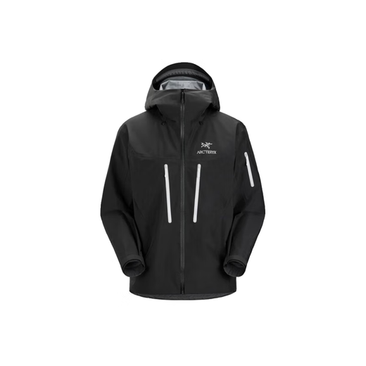 Arc'teryx Arctery Alpha SV SV Sechste Generation Siebte Generation Orcass Whale Hard Shell Jacke Black 7. Generation L.