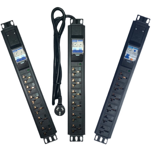 32A 8000W high-power socket outlet PDU with air opening leakage protection overload 16A industrial wireless plug-in board 3-position jack 32A air opening 4 square meters 2 meters 16A