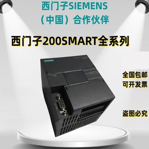 西门子PLC S7-200SMART CPU模块 CR20S CR SR ST 20 30 40 6ES728 6ES7288-1ST40-0AA1ST40晶体
