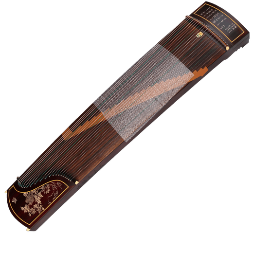 
Dunhuang brand Dunhuang Guzheng 698JM Flowers Like Dreams 5698JT Lady's wife specially selected broadleaf yellow sandalwood high-end professional 698T peony pattern (full set of gift packs)