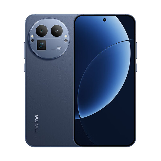 Realme luxury gift optional realme GT8 Pro fifth generation Snapdragon 8 Extreme Edition Ricoh GR imaging system 200 million ultra-light and shadow periscope smart AI camera game phone Blue-Blue 12GB+256GB