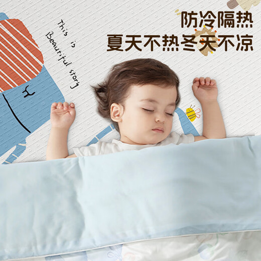 [80% neu] Ta Mengyu Babykriechmatte Babykriechmatte Kinderspielzeugbodenmatten Jungen und Mädchen doppelseitig verdickte 2 cm