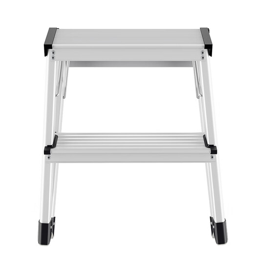 
Hailuo Hailo German brand Ladder household folding ladder herringbone ladder thickened safe climbing multi-function step ladder 4442-701 Double-sided aluminum alloy Two-step ladder