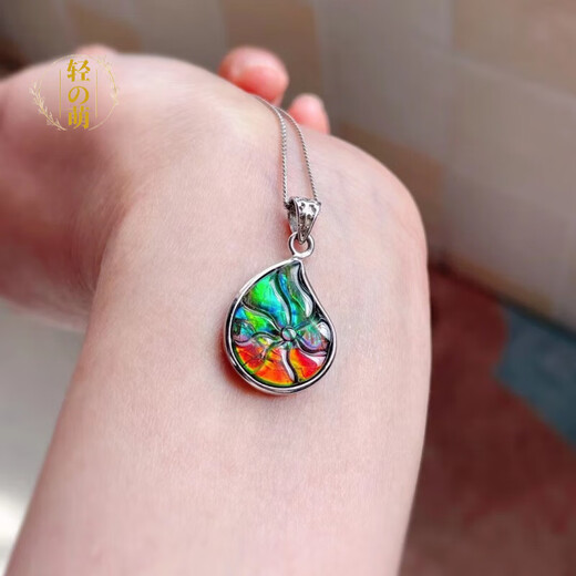 Cute Canadian Ammonite Snail Pendant