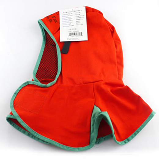 
Flame-retardant dust cap electric welding shawl hat Fire fox 3519 breathable spark splash construction site welder head cover 23 23-3519