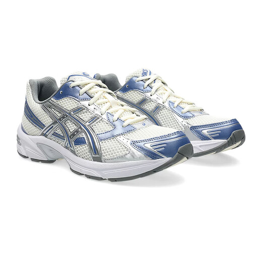 亚瑟士（ASICS）男士跑步鞋 GEL-1130 轻便耐磨缓震回弹运动休闲鞋 蓝灰1203A609.101 42