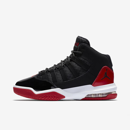 Nike (Nike) Chaussures féminines officielles 2025 Spring New Children's Sports Chaussures amortissantes Chaussures de basket-ball aq9214-006 35.5
