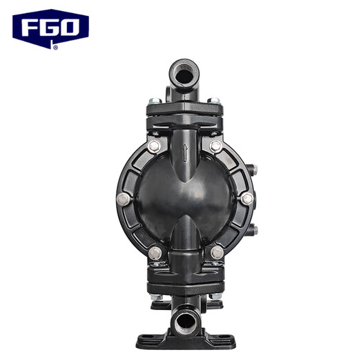 FGO pneumatic diaphragm pump high performance aluminum alloy + rubber diaphragm EGQBY-20L DN20 flow rate 2m3/h