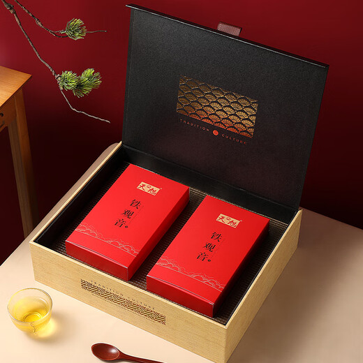 Tianxu Tee besondere Tieguanyin Angst Neue Tee Oolong Tee Geschenkboxed Festival Geschenk für Älteste Tee Strong Aroma 250g