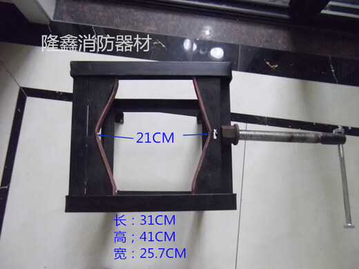 Portable fire extinguisher tool repair 1-8Kg manual disassembly rack fixed clamp disassembly rack wrench new disassembly plate cart type