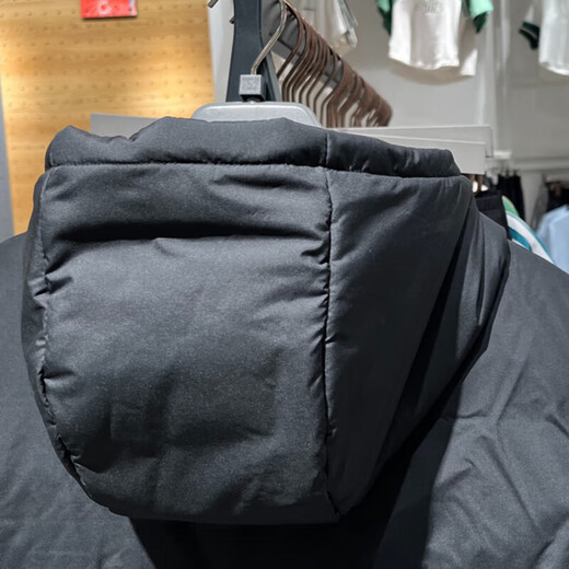 阿迪达斯羽绒服男装冬季新款情侣款舒适保暖600蓬鸭绒防风防寒连帽外套 JV6187 M